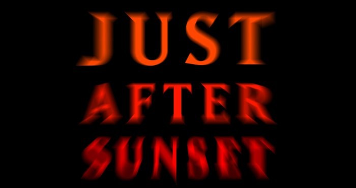 Just After Sunset logo