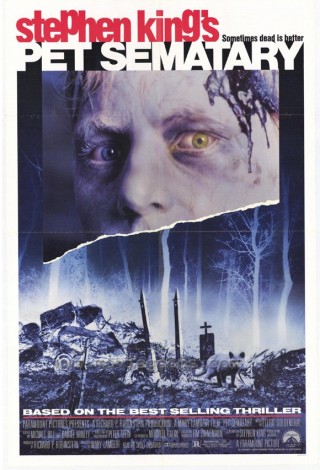 Smętarz dla zwierzaków (1989) – plakat