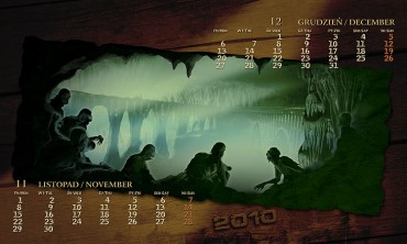 Kalendarz 2010 listopad grudzień