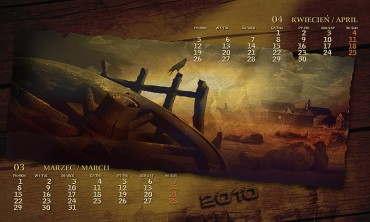 Kalendarz 2010 marzec kwiecień