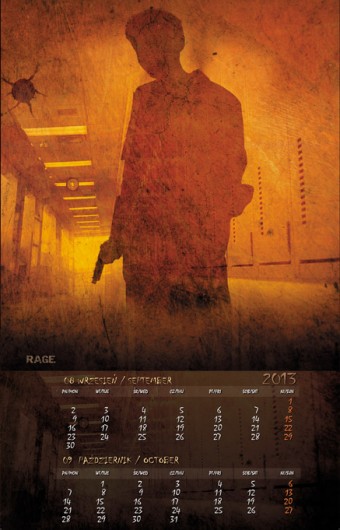 Kalendarz 2013 wrzesień październik