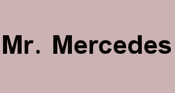 Mr Mercedes logo