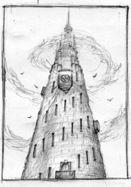 Mroczna Wieża – szkic