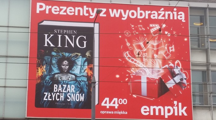 Bazar złych snów – billboard Empik