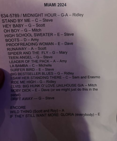 Setlista