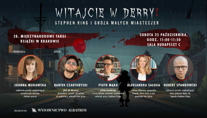 Witajcie w Derry – Targi książki w Krakowie – 01