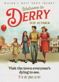 Witajcie w Derry retro plakat 1