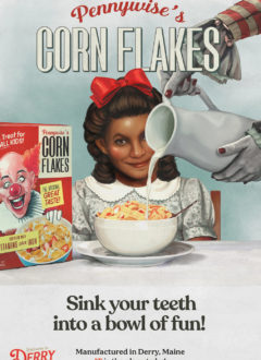Witajcie w Derry retro plakat 2