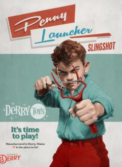 Witajcie w Derry retro plakat 3