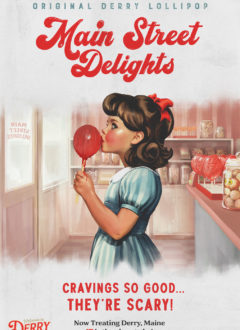 Witajcie w Derry retro plakat 6
