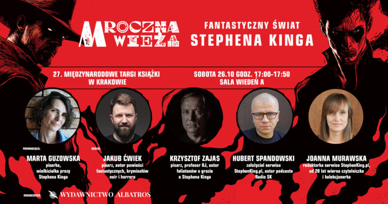 Mroczna Wieża – Panel Targi Książki Kraków 01