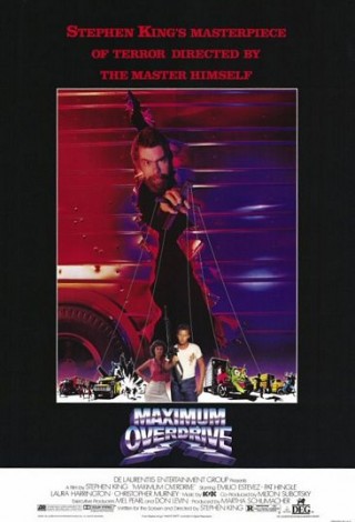 Maksymalne przyspieszenie (1986) – plakat