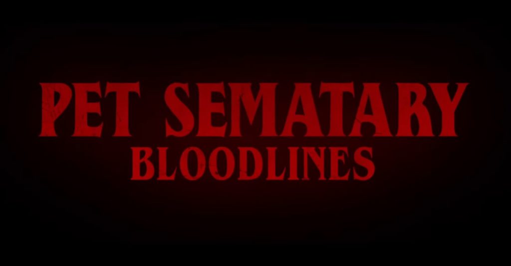 Zwiastun filmu "Pet Sematary: Bloodlines" - Stephen King