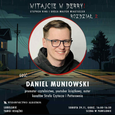 Lubelskie Targi Książki – panel – Daniel Muniowski