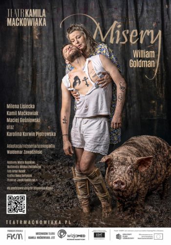Misery w Teatrze Maćkowiaka plakat 2