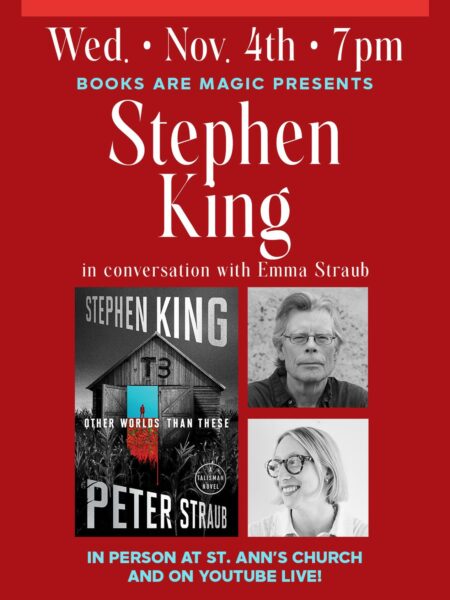 Stephen King i Emma Straub w Nowym Jorku